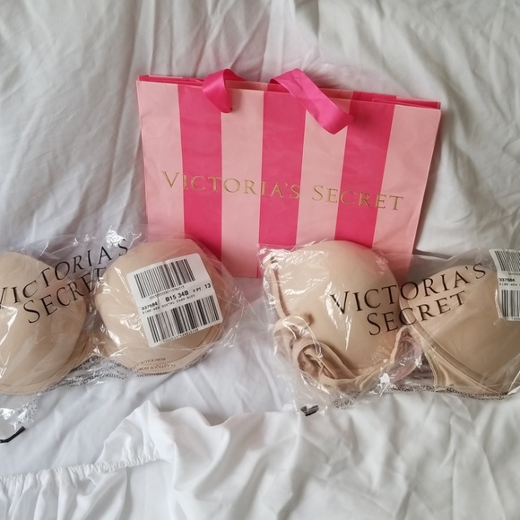NWOT PINK Brand new Beige bras 34B & 34C - Picture 4 of 8